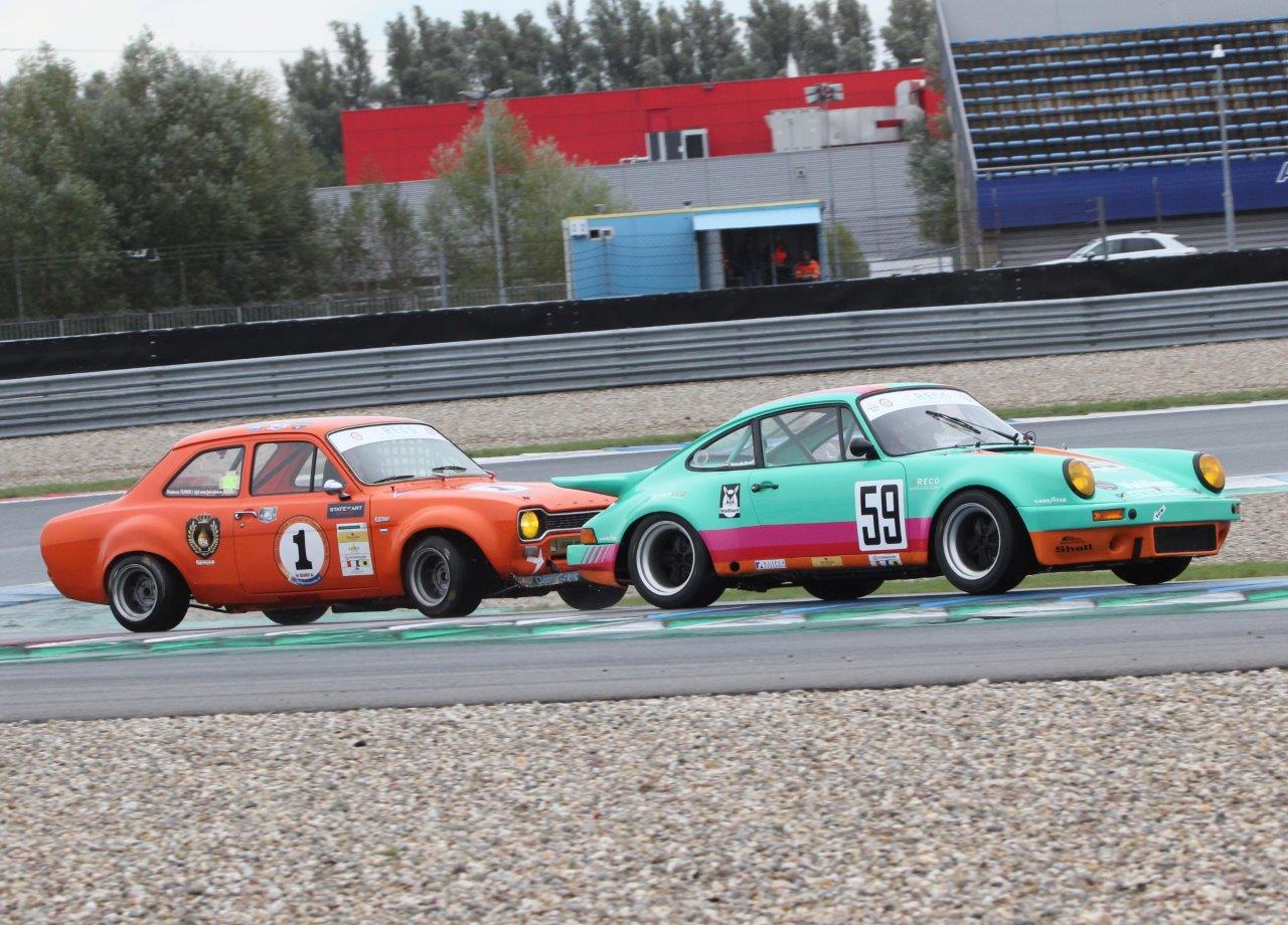 Hans de Graaf Porsche 911 finishte voor Jan Willem Oosterhagen Ford Escort RS2000